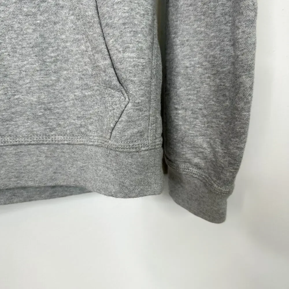 Nike Gray Front Pocket Hoodie Sweatshirt